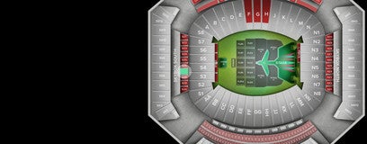 Seat view from South Zone