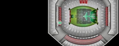 Seat view from South Zone