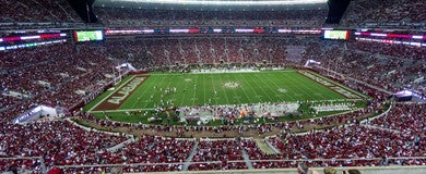 Seat view from Upper Level Sideline