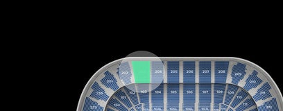 Seat view from Upper Corner