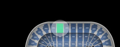 Seat view from Upper Sideline