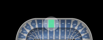 Seat view from Upper Sideline