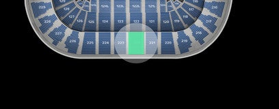 Seat view from Upper Sideline