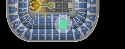 Seat view from Event Level