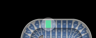 Seat view from Concourse Level