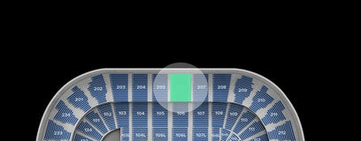 Seat view from Concourse Level