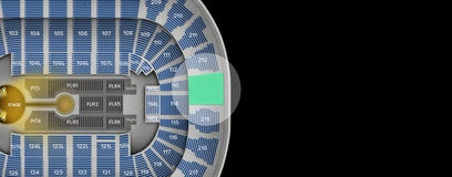 Seat view from Concourse Level