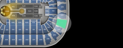 Seat view from Concourse Level