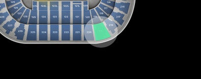 Seat view from Concourse Level