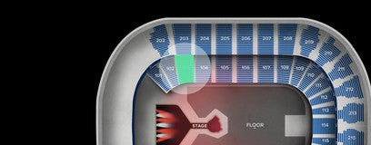 Seat view from Lower Corner