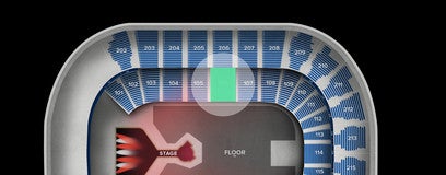 Seat view from Lower Sideline