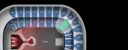 Seat view from Lower Corner