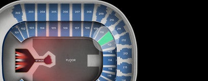 Seat view from Lower Corner