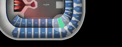 Seat view from Lower Corner