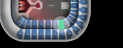 Seat view from Lower Corner