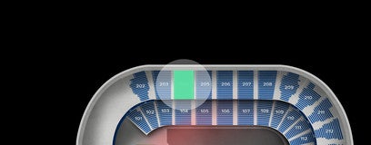 Seat view from Upper Sideline