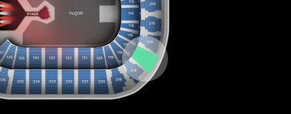 Seat view from Upper Corner