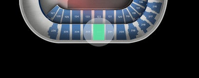 Seat view from Upper Sideline