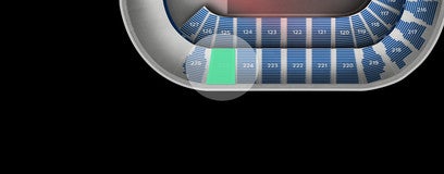 Seat view from Upper Corner