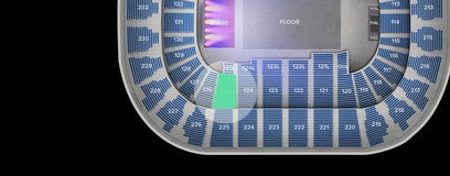 Seat view from Lower