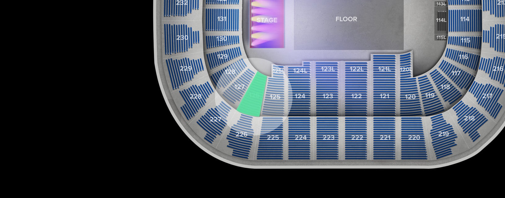Seat view from Lower