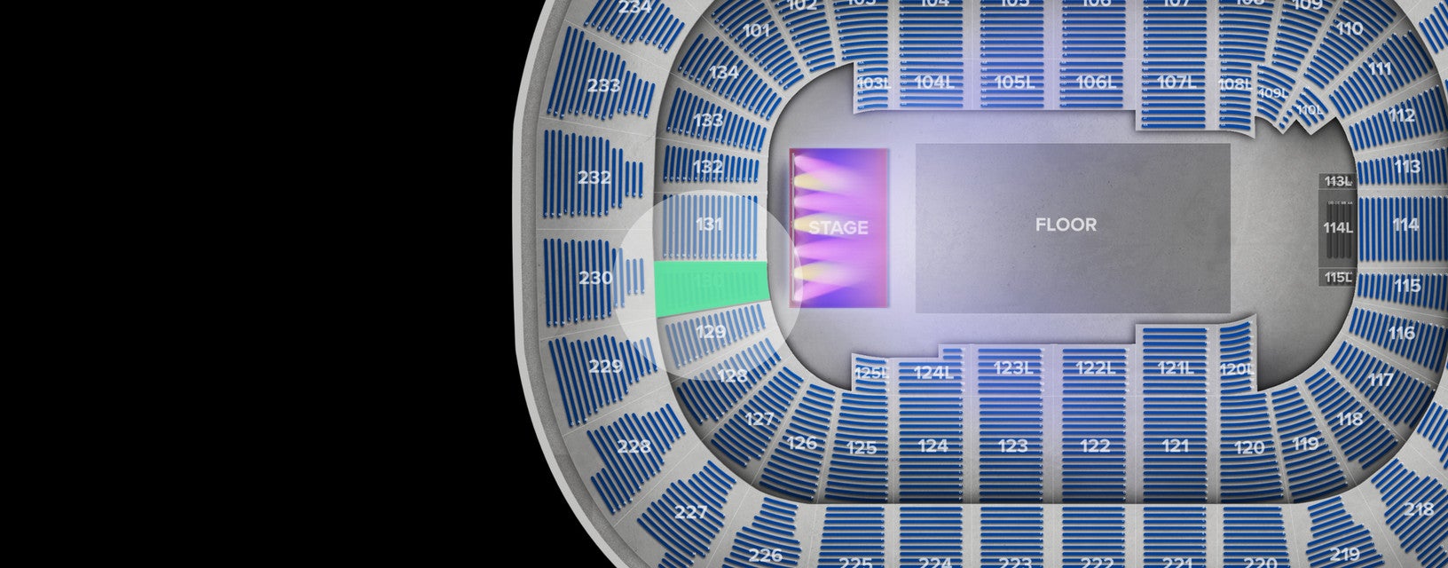 Seat view from Lower