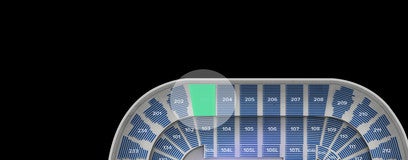 Seat view from Upper