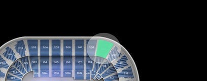 Seat view from Upper