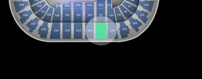 Seat view from Upper