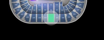 Seat view from Upper