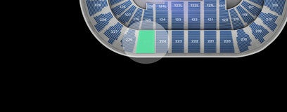 Seat view from Upper