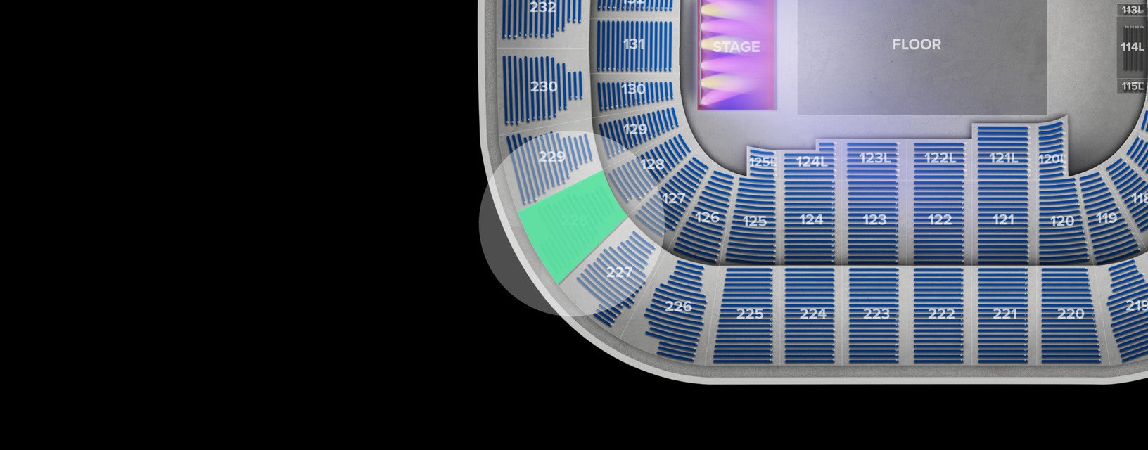 Seat view from Upper