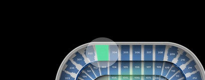 Seat view from Upper