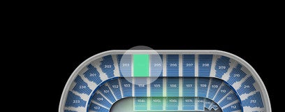 Seat view from Upper