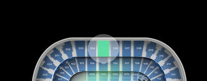 Seat view from Upper