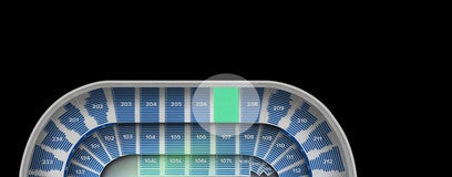 Seat view from Upper