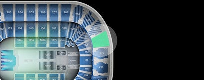 Seat view from Upper