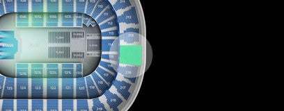 Seat view from Upper