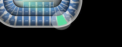 Seat view from Upper