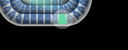 Seat view from Upper