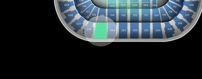 Seat view from Upper