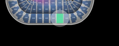 Seat view from Upper