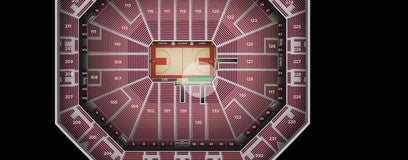 Seat view from Courtside