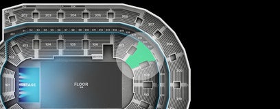 Seat view from Lower