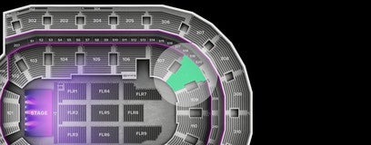 Seat view from Lower