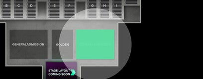 Seat view from General Admission