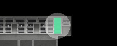 Seat view from Reserved Seating