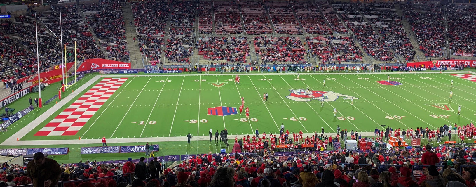 Seat view from Sideline