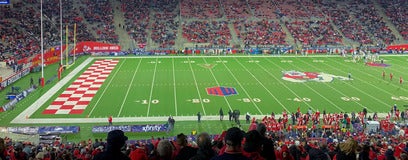 Seat view from Sideline