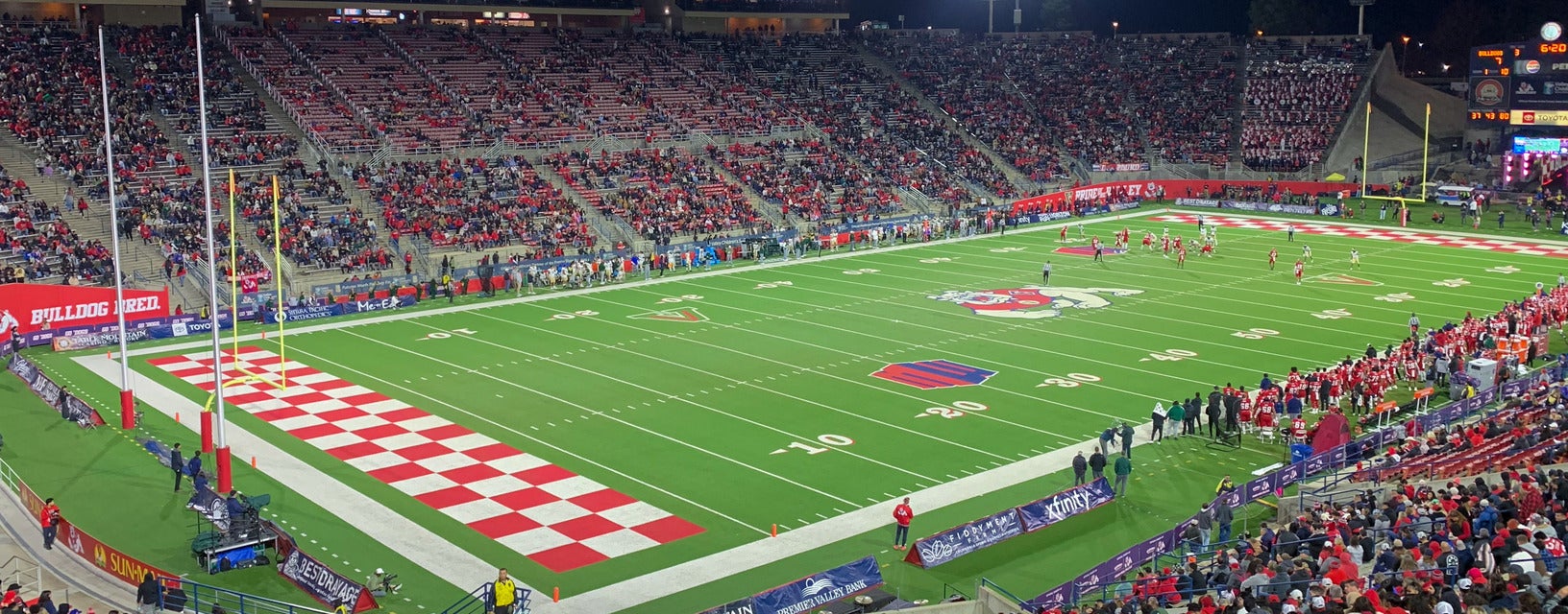 Seat view from Sideline